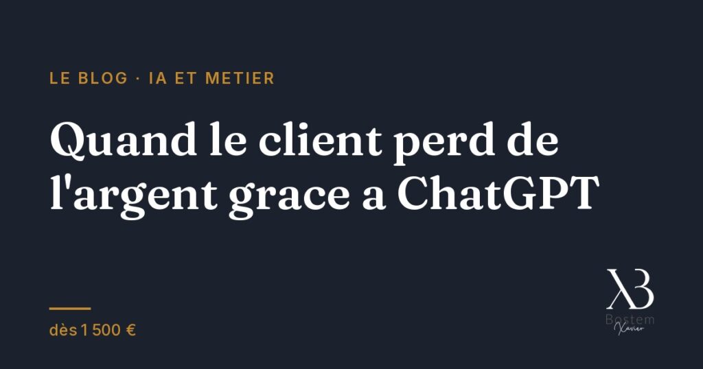 ChatGPT ou un professionnel pour son site internet